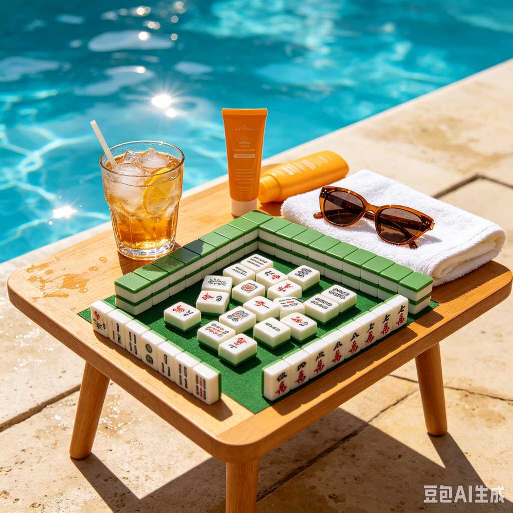 mahjong game table for home
