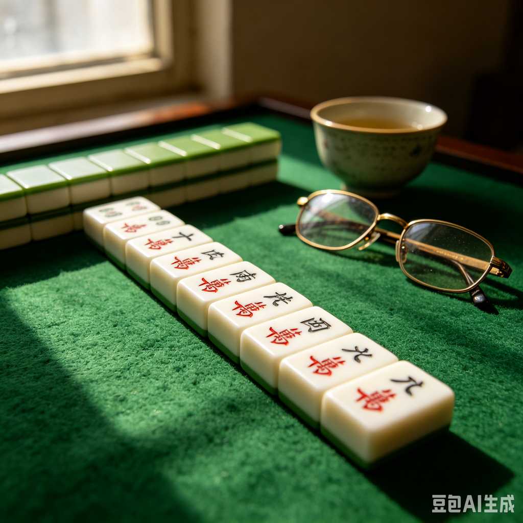 mahjong set for family game night