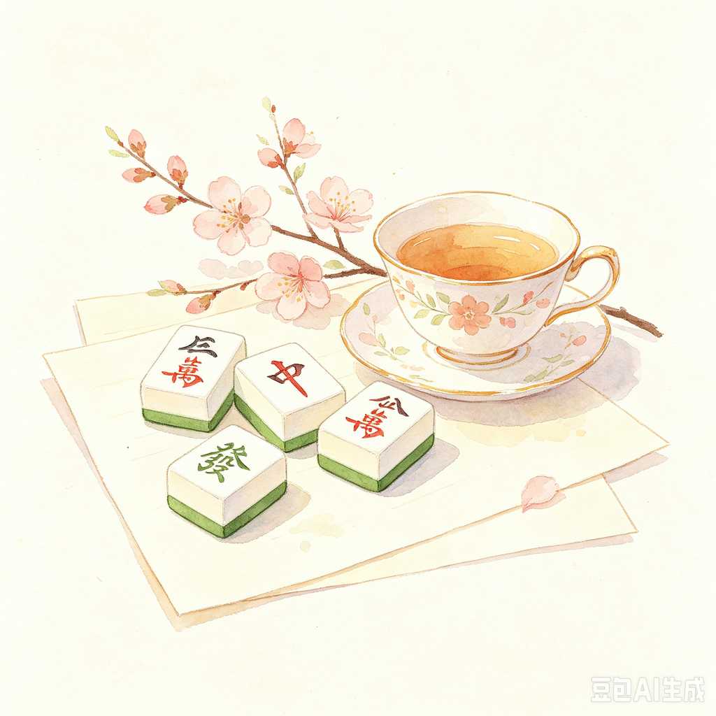 smooth surface mahjong tiles