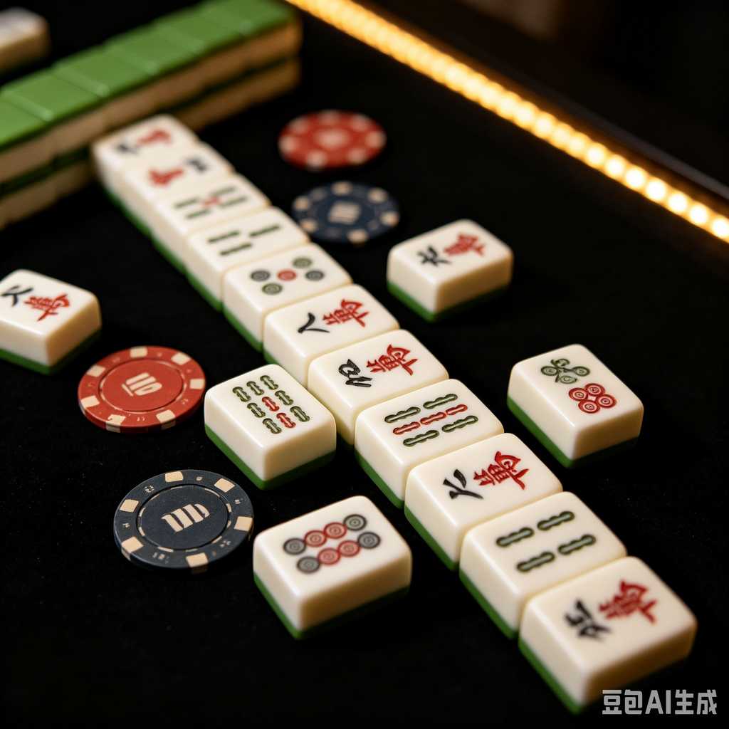 metallic finish mahjong set